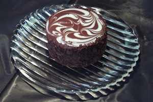 Petite Chocolate Truffle Cheesecake