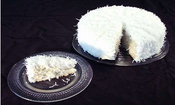 Coconut Whiteout Cake